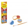Face paints JOVI Adventure, 3x8ml, with brush and sponge, mix of colours