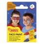 Kredki do malowania twarzy JOVI Adventure, 3x5,6g, 3 szt., mix kolor&oacute;w, Produkty kreatywne, Artykuły szkolne