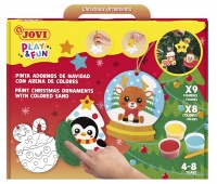 Zestaw do malowania piaskiem JOVI Play&Fun, Boże Narodzenie
