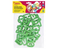 Modelling accessories JOVI Letters, 26 pcs., green