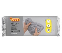Air‑dry clay JOVI, 500g, grey