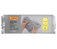 Air‑dry clay JOVI, 1000g, grey