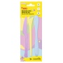 Szpatułki modelarskie JOVI, zestaw 3 szt., mix kolor&oacute;w pastelowych, Produkty kreatywne, Artykuły szkolne