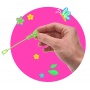 Touchable soap bubbles butterfly TRENDHAUS GF-6, color mix