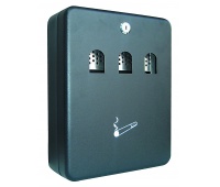 Popielniczka ścienna Q-CONNECT, 3l, czarna