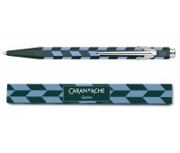 Długopis CARAN D'ACHE 849 Mosaic, spruce green