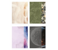 School notebook GIMBOO, A5, checkered, 80 sheets, 70gsm, mix designs