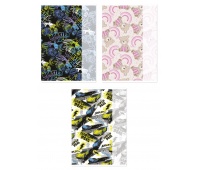 Zeszyt szkolny GIMBOO, A4, w 3 linie, 32 kart., 70gsm, mix wzorów