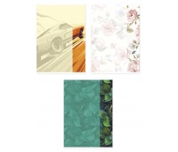 School notebook GIMBOO, A4, line, 60 sheets, 70gsm, mix designs