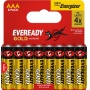 Battery EVEREADY GOLD from ENERGIZER, AAA, LR03, 1,5V, DHP8, 8 pcs