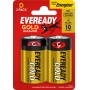 Battery EVEREADY GOLD from ENERGIZER, D, LR20, 1,5V, CP2 EU, 2 pcs