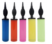 Balloon pump PARTY GO, 28cm, mix of colours