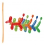Balloon set PARTY GO, long, 29cm, 15 pcs., mix of colours