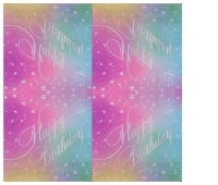 Paper napkins PARTY GO Happy Birthday, 33x33cm, 10 pcs., mix of colours