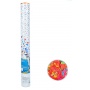 Confetti cannon PARTY GO, 30cm, 12 pcs, mix of colours