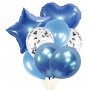 Balloon set PARTY GO, 45cm, 8 pcs., blue