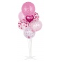 Balloon set PARTY GO, 85cm, 7 pcs., pink