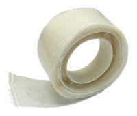 Samoprzylepne kropki PARTY GO, z klejem do balonów, 100 szt., białe