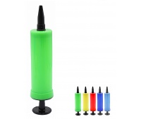 Balloon pump PARTY GO, 17cm, mix of colours