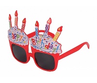 Glasses PARTY GO Happy Birthday, 15cm, mix of colours