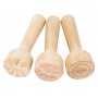 Stamps for modelling clay JOVI for children, set of 3 pcs., mix shapes, wooden