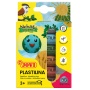 Modelling clay set JOVI, 6x15g, nature colours, mix colours