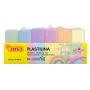 Modelling clay set JOVI, 6x50g, mix pastel colours
