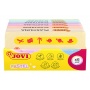 Modelling clay set JOVI, 6x50g, mix pastel colours