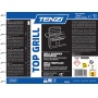 Liquid for cleaning burnt-on residue from grills, ovens and grates TENZI, Top Grill, 1l