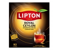 Herbata LIPTON czarna, Royal Ceylon, 92 torebki