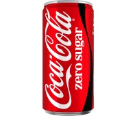 Coca-Cola Zero, puszka, 0,2l, kaucja
