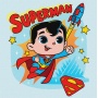 Paint by numbers IDEYKA, 25x25 cm, Superman: Flight to the Stars, 1 pc