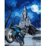 Paint by numbers IDEYKA, 40x50 cm, metallic, Batman: Batcycle, 1 pc