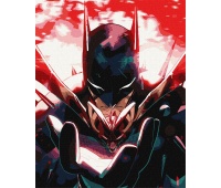 Malowanie po numerach IDEYKA, 40x50 cm, metallic, Batman: Mroczny Rycerz, 1 szt.