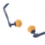 Banded earplugs 3M (1310C1), + 2 pairs of replacement earplugs, blue-orange