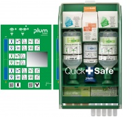 Apteczka ścienna PLUM QuickSafe Complete, z wyposażeniem
