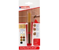 Zestaw naprawczy do mebli E-8901 EDDING, 3 szt., blister, dąb