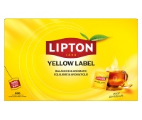 Herbata LIPTON czarna, Yellow Label, 600 kopert