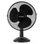 Wentylator Mesko, biurkowy, śr. 30cm, 40W, czarny, Wentylatory, Wyposażenie biura
