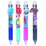 Długopis wymazywalny GIMBOO 4w1, żelowy, pakowany w displayu, mix kolor&oacute;w/wzor&oacute;w, Długopisy, Artykuły do pisania i korygowania
