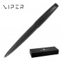 Długopis DIPLOMAT Viper, guilloche, czarny, Długopisy, Artykuły do pisania i korygowania