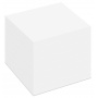 Note Cube Refill Pads DONAU, 90x90x85mm, ca 800sheets, white