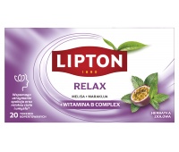 Herbata LIPTON Functional, ziołowa, relax, 20 kopert