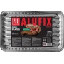 Tacki grillowe ALUFIX Fix-Grill, aluminiowe, prostokątne, 3 szt.