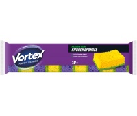 Gąbka kuchenna VORTEX, 10 szt., mix kolor&oacute;w
