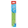 Ruler KEYROAD Tatoo, 15cm, flexible, hanger, assorted colors