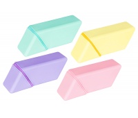 Foldable silicone pencil case GIMBOO, organiser, 200x70x55mm, assorted colors