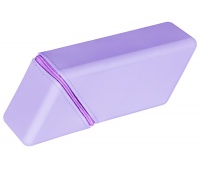 Foldable silicone pencil case GIMBOO, organiser, 200x70x55mm, purple