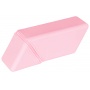 Foldable silicone pencil case GIMBOO, organiser, 200x70x55mm, pink