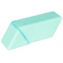 Foldable silicone pencil case GIMBOO, organiser, 200x70x55mm, green-mint